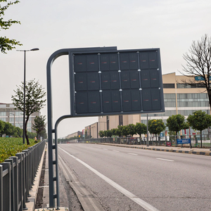 9 м опорная рама колонны дорожная колонна оцинкованная труба может быть установлена светодиодный экран дисплея - Product Image 1