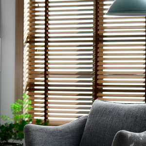 Intelligent Motorised Wooden Blinds for Homes Durable Eco-Friendly UV Blocking External Installation for Every Day Use - Product Image 4