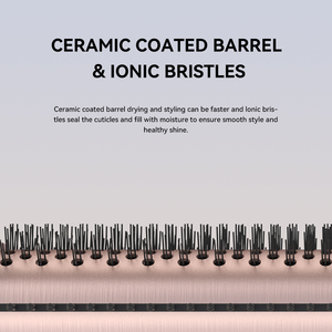 แปรงม้วนผมทรงกระบอกยาวหนึ่งขั้นแปรงม้วนผม tezer แปรงหวีผมเครื่องมือจัดแต่งทรงผม - Product Image 4