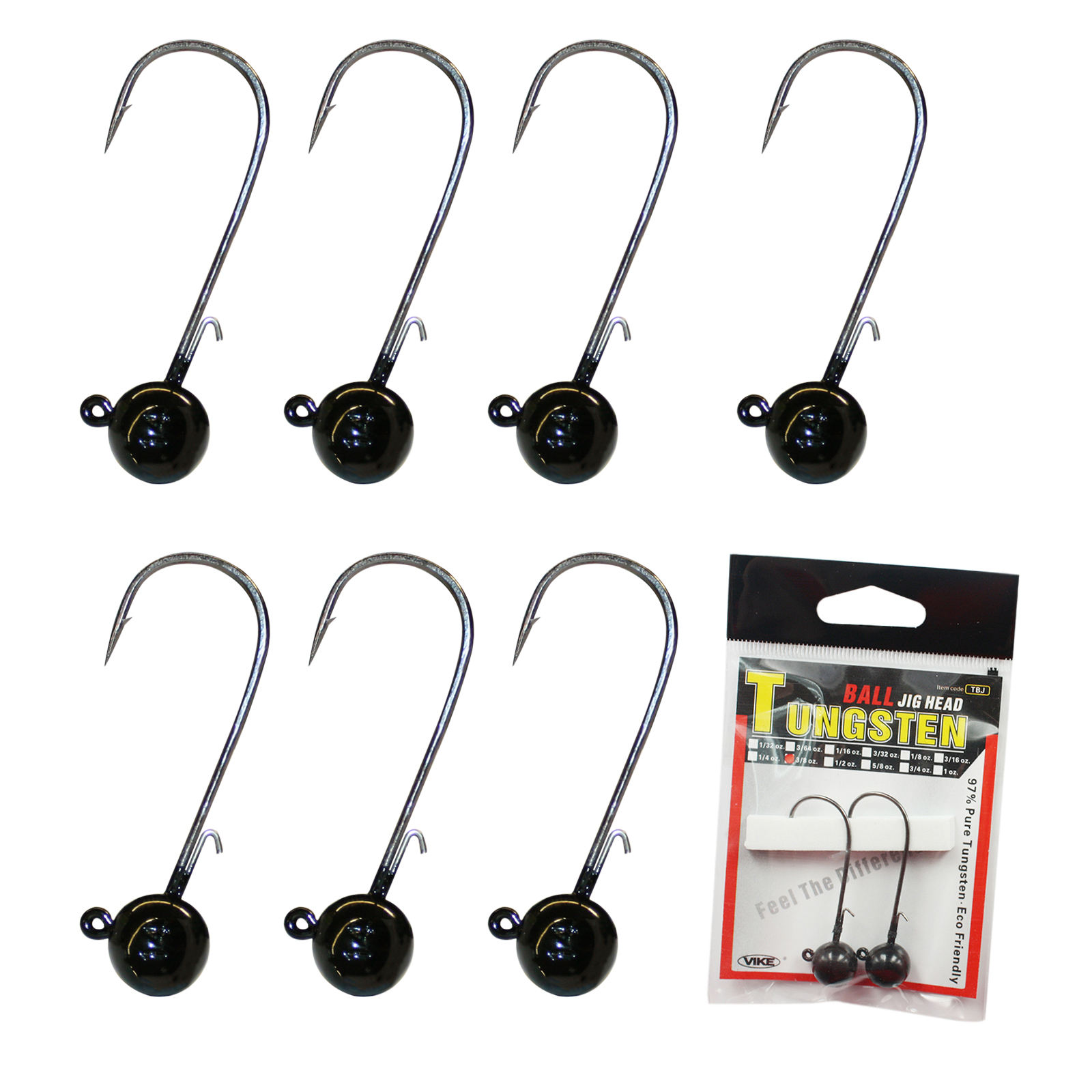 Tungsten ball jig head