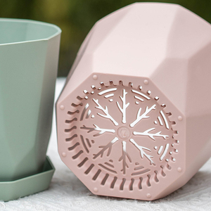 Mini maceta de plástico grueso de colores para el hogar, macetas decorativas para jardín y vivero para plantas <span class=keywords><strong>suculentas</strong></span> - Product Image 3