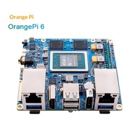 Placa de Desarrollo OrangePi 6 con Procesador de 12 Núcleos y 64 Bits, 45 TOPS de Potencia de Cálculo, Soporte para Modelos de IA, Sistema Operativo Linux, NPU, Ethernet Dual de 2.5G