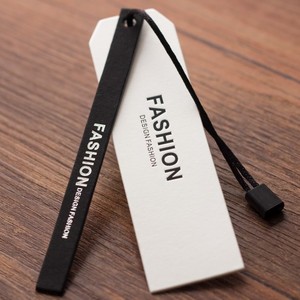 Kledinglabels op maat met logo |   Herbruikbare kledinghangtags voor kleding, modeaccessoires en merklabelverpakkingen - Product Image 2