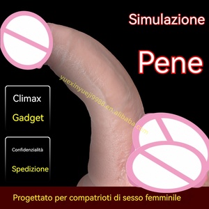 Juguete Sexual Realista de Silicona con Vetas <span class=keywords><strong>para</strong></span> Uso en Dormitorio y Baño, Dildo de Silicona Realista <span class=keywords><strong>para</strong></span> Hombres, <span class=keywords><strong>Juguetes</strong></span> <span class=keywords><strong>para</strong></span> Adultos - Product Image 3