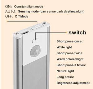 Nhà bếp hiển thị nội Đèn Led cảm biến chuyển động có thể sạc lại đồ nội thất tủ tủ quần áo không dây hành lang pin <span class=keywords><strong>Powered</strong></span> - Product Image 6