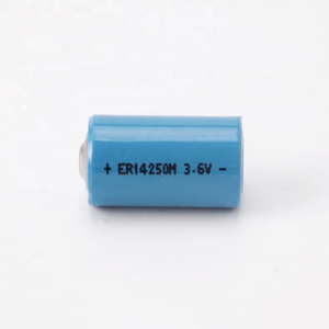 공급 하이 퀄리티 ER14250M 고출력 LiSOCI2 1/2AA-size 14250M 3.6V 750mAh 원통형 리튬 배터리 셀 - Product Image 4