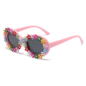 <span class=keywords><strong>Gafas</strong></span> de Sol con Encaje Floral, Moda <span class=keywords><strong>para</strong></span> Bodas 2026, Protección UV400 - Product Image 5