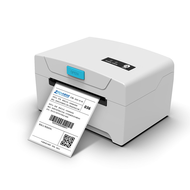 Mini Thermal 80mm 3 Inch Shipping Label Maker Sticker Printer Bluetooth USB Shipping Label Printer for Logistics Inkless Printer