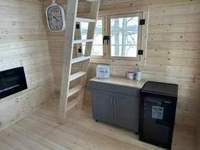 Offre Spéciale – Maison en Bois Préfabriquée Écologique, Sûre et Étanche, Style Traditionnel – Cabane en Rondins, Mini-Maison, Villa, Bureau, Ferme, Jardin