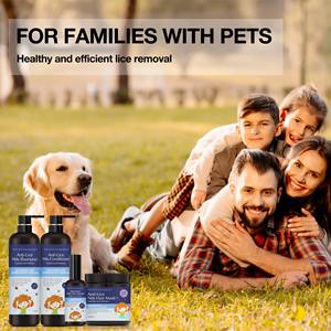 Marque privée Prévention des <span class=keywords><strong>poux</strong></span> naturels biologiques Traitement capillaire Shampooing après-<span class=keywords><strong>shampoing</strong></span> antiprurigineux contre les <span class=keywords><strong>poux</strong></span> des fourmis - Product Image 4