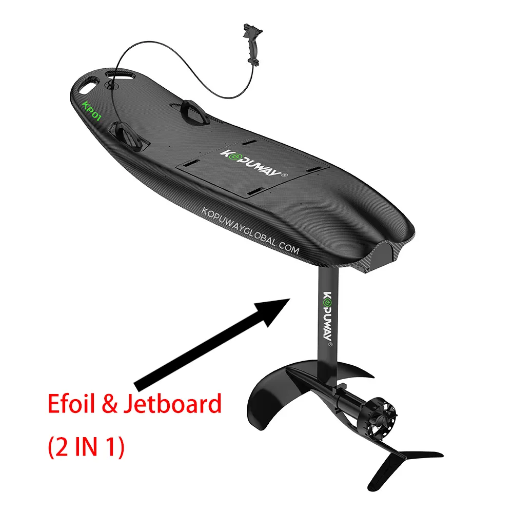 OEM 공장 가격 판매 새로운 2 In 1 수상 스키 전자 호일 E 배터리 모터 구동 서핑 제트 서핑 보드 Efoil 전기 서핑 보드