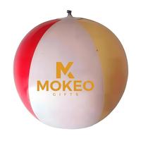 Ballon de plage gonflable personnalisé, couleurs et tailles variées, logo personnalisé, PVC écologique, ballon de plage promotionnel pour l'extérieur