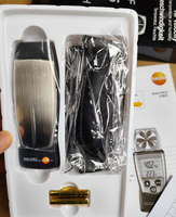 Anémomètre Testo 410-2 d'origine neuf en stock, intégrant la mesure de la vitesse du vent, de la température et de l'humidité