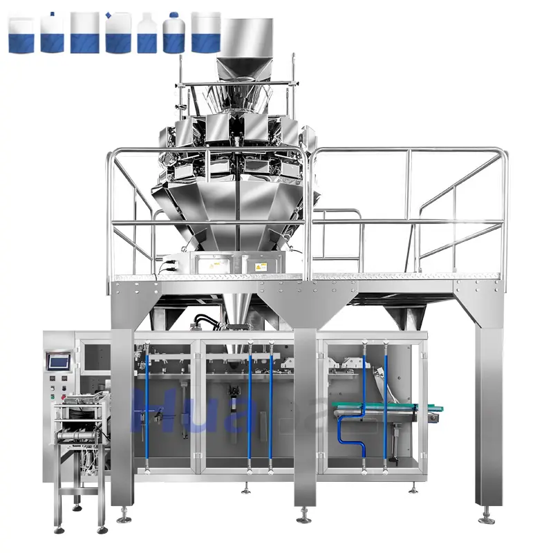 Automatico orizzontale pre-made semi di soia Granule Doypack Stand Up sacchetto sacchetto di sigillatura macchina produttore in cina