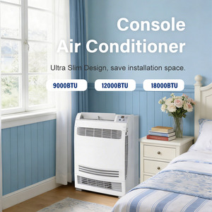 Aire Acondicionado de Pie Ultra Delgado de 9000 BTU R32, Bajo Nivel de Ruido, Tipo Consola, Control Inteligente por WiFi a través de Aplicación, para Uso en Hoteles - Product Image 2