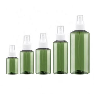 ขวดสเปรย์ PET สีเขียว ทรงเหลี่ยม หัวปั๊มสเปรย์ สำหรับบรรจุภัณฑ์เครื่องสำอาง ขนาด 50 มล. 100 มล. 150 มล. 200 มล. - Product Image 3