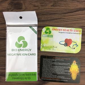 अनुकूलित 3000 आयन जैव स्केलर ऊर्जा कार्ड क्वांटम नकारात्मक आयन स्वास्थ्य देखभाल उत्पाद मैनुअल और बैग के साथ - Product Image 6