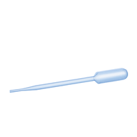 Pipettes en plastique jetables de transfert de pipette de Pasteur de laboratoire médical 1.5ml avec l'OIN certifiée