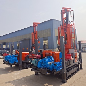 Usine chinoise de foreuses à eau sur chenilles en acier de 200M, 300M, 350M, 400M, avec moteur diesel, pour l'exploitation minière - Product Image 5