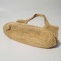 Nouveau Sac à Bandoulière en Paille Tressée Haut de Gamme 2026 pour Femme – Style Urbain Simple, Polyvalent, Idéal Plage et Vacances d'Été