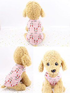 Kingtale Dog Shirts Cute Printed Dog Clothes Soft Cotton Pet T Shirt traspirante Puppy felpa abbigliamento Outfit per Pet Dog - Product Image 3