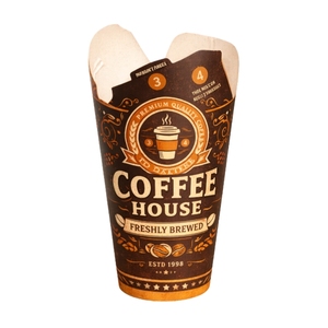 <span class=keywords><strong>Gobelet</strong></span> à café <span class=keywords><strong>pliable</strong></span> avec logo <span class=keywords><strong>personnalisé</strong></span>, <span class=keywords><strong>gobelet</strong></span> en papier imprimé durable pour les cafés et les magasins de boissons - Product Image 6