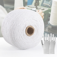 Fil recyclé 5s DTY en coton/polyester mélangé absorbant l'humidité pour gants industriels (mélange)