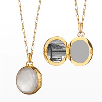 Collier avec pendentif en argent sterling 925, nacre blanche, pierre naturelle, coquille de nacre, MOP