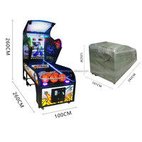 Vente d'usine directe nouvelle Machine d'arcade de basket-ball de tir de rue pour adultes à pièces de monnaie en métal Type d'amusement