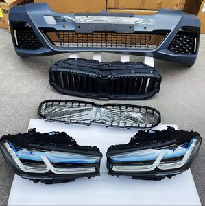 Conjunto <span class=keywords><strong>de</strong></span> Faros LED para Auto G30 G38, Luces LED Láser <span class=keywords><strong>de</strong></span> Doble Color RGB DRL para BMW Serie 5 G30 G38 2021 2022 <span class=keywords><strong>2023</strong></span> - Product Image 2