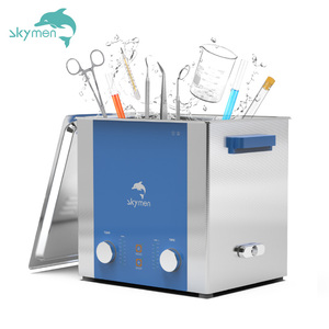 Nettoyeur à ultrasons de laboratoire Skymen ODM 10L, machine de lavage à ultrasons industrielle à faible bruit pour instruments dentaires, chirurgicaux et pièces CNC - Product Image 1