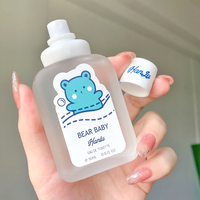 Parfum en spray pour adolescente Baby Bear, longue tenue, parfum léger, frais et naturel, senteur pêche, 50 ml, design moderne et crème.