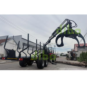 L'usine fournit directement 4.2m avec <span class=keywords><strong>remorque</strong></span> <span class=keywords><strong>3t</strong></span> chargeur de grue à bois pour <span class=keywords><strong>remorque</strong></span> avec grappin à bûches Atv Forest - Product Image 3