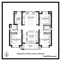 Conception de plan de maison professionnelle CE, style postmoderne, design graphique de salon, personnalisation sur mesure OEM ODM, conception 3D