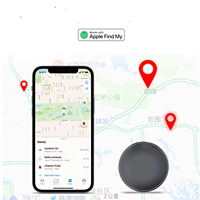MFI Trouver mon étiquette Portée illimitée Étiquette intelligente mini GPS Localisateur de position globale Recherche de clés Bagages Étiquette intelligente Localisateur Traqueur