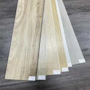 พื้นไวนิลแข็ง SPC ขนาด4.5มม. พื้นผิวทนไฟทนทานต่อการสึกหรอสำหรับซูเปอร์มาร์เก็ตมอลล์พลาสติกสมัยใหม่ - Product Image 3