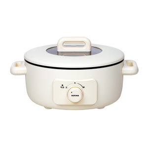 Olla Eléctrica AUX 2.1-4L Color Blanco con Cesta Vaporera, Vapor Rápido, Multifuncional, Todo en Uno - Product Image 1