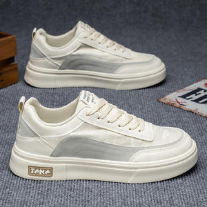 Zapatos Casuales de Lona para Hombre, Diseño de Lujo, Zapatillas de Moda Juveniles, Transpirables, con Plataforma Plana, para Skateboarding - Product Image 5