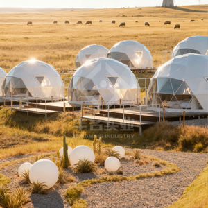 Fabbrica su misura Glamping per festa cupola <span class=keywords><strong>tenda</strong></span> eventi geodetica <span class=keywords><strong>tenda</strong></span> struttura in acciaio Resort <span class=keywords><strong>tenda</strong></span> con bagno e angolo cottura - Product Image 4