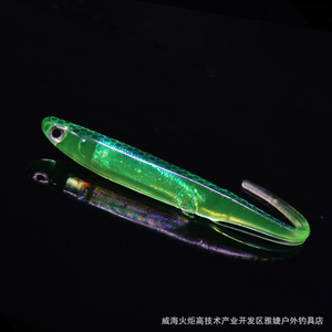 Señuelos de Pesca Biomiméticos Suaves, Señuelos Artificiales Realistas con Forma de Arcoíris, 5 Colores, para Pesca de Lubina y Pez Mandarín en Agua Dulce - Product Image 5
