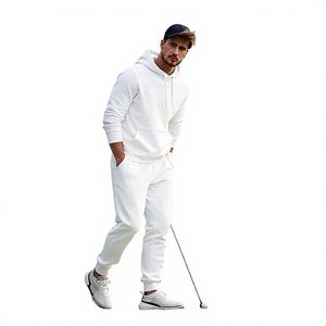 Conjunto Deportivo de Invierno para Hombre con Capucha, Sudadera Informal y Pantalones Deportivos para Correr - Product Image 2