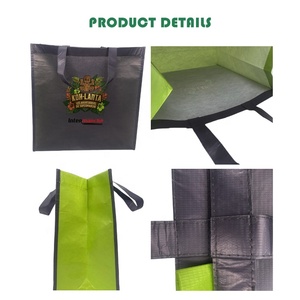 Bolsa Reutilizable de RPET con Tecnología Stitch Bonded, Ecológica, Hecha con Tejido Reciclado Post-Consumo, para Compras - Product Image 2