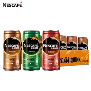 Wholesale Classic coffee instant coffee canned soft drinks weight loss milk espresso healthy maca energy coffee 210ml