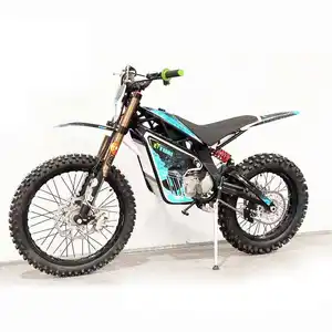 Time ET Electric Dirt Bike 12KW 79V Full Suspension E Dirt Chinese Kayo KTM Style Fast Time Enduro Bicycle