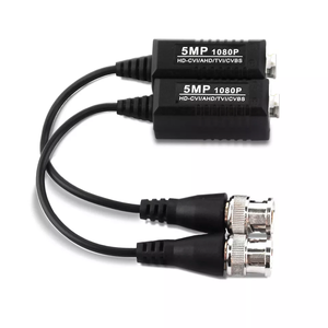 Transmisor de vídeo para Cctv, <span class=keywords><strong>Balun</strong></span> Coaxial, tvi/cvi/ahd/cvbs, 5MP, 1080p, 1Ch, Hd, analógico, pasivo, Utp, <span class=keywords><strong>Balun</strong></span>, par trenzado - Product Image 4