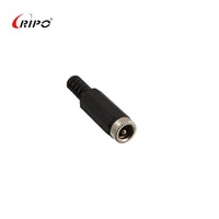 Connecteur d'alimentation DC femelle en plastique de haute qualité, modèle DC-FEM-ADPT-01 de la marque Ripo, 250V/300V 10A/15A, blocs de bornes