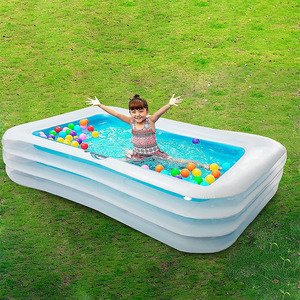 Piscina inflable de agua 305x184x56cm de PVC para exteriores, para niños, uso doméstico - Product Image 2