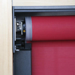 القياسية بمحرك ممتاز نافذة يمكن طيها ولفها لمكتب المنزل ويندوز في الهواء الطلق البريدي المسار الستائر - Product Image 5