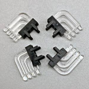 <span class=keywords><strong>4</strong></span> <span class=keywords><strong>Array</strong></span> rechtwinkliges <span class=keywords><strong>LED</strong></span>-Lichtleiter rohr Transparent Klarer PC-Kunststoff-<span class=keywords><strong>LED</strong></span>-Lichtleiter für rechtwinklig - Product Image 3