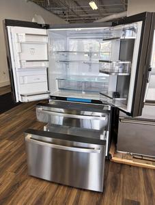 Factory Price Double Door <b>Fridge</b> Freezer Refrigerator / Domestic Freezers American for Sale to Europe Double Door Upright Americ - Product Image 2